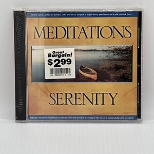 Meditations Serenity CD Passion Music Natural Sounds New PM0030-2